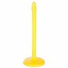 Vestil Yellow Plastic Barricade, Floor Mounting, Plastic, 38.5 H, 14 L, 14 W, Yellow PCB-Y-F